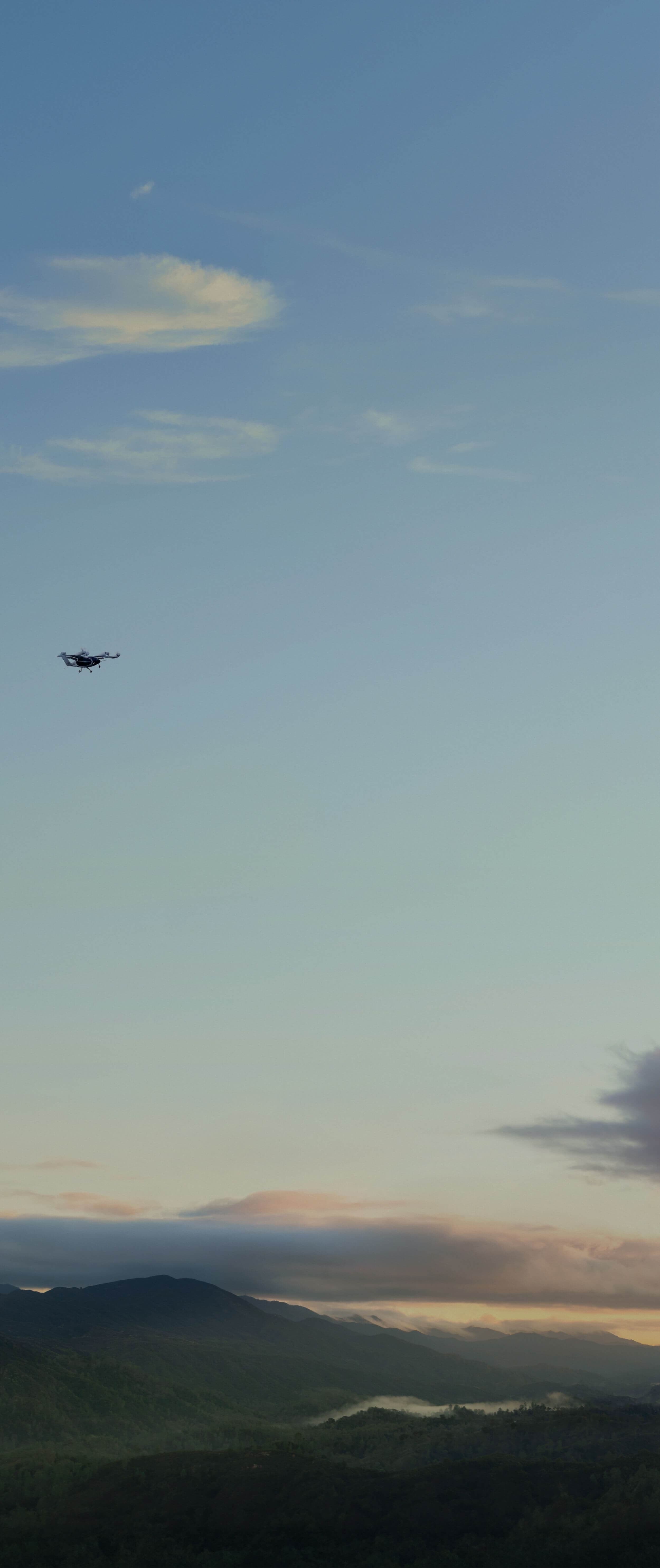 Nothing but clear skies ahead.